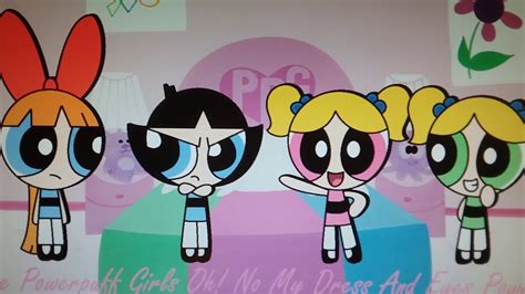 The Powerpuff Girls Oh No My Dress And Eyes Powers Cartoon Network