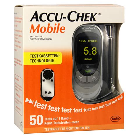 Accu Chek Mobile Ii Set Mmol L St Ck Online Bestellen Medpex