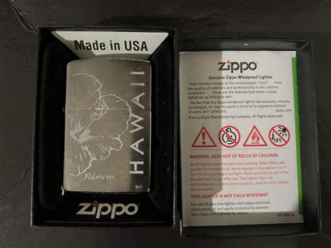 Zippo Lighters New Hawaii Design Ebay