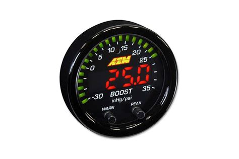 Aem Electronics Gauge Boost X Series Gauges Gauges Aem Turboworks