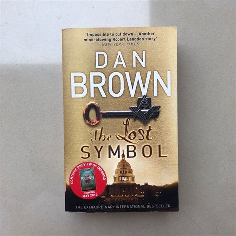 Buku Import Bekas The Lost Symbol By Dan Brown Books Stationery