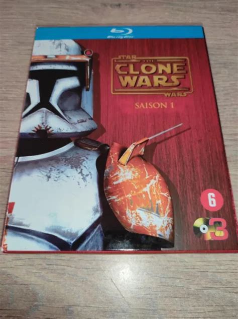 COFFRET COLLECTOR BLU RAY CLONE WARS INTÉGRALE SAISON 1 22 épisodes