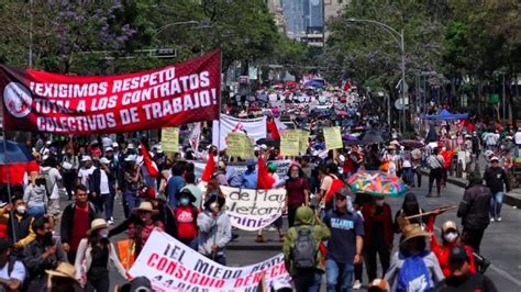 Tómalo en cuenta Por el Día del Trabajo estas son las marchas que