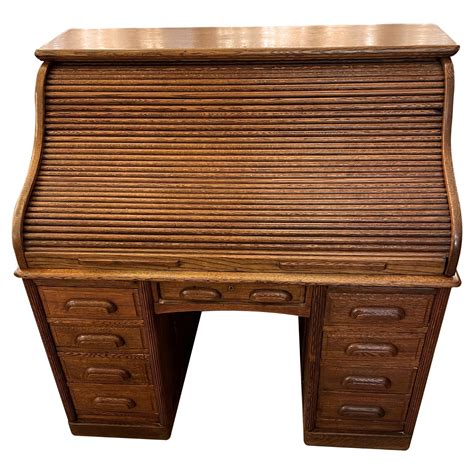 Edwardian Oak Roll Top Desk For Sale At Stdibs Edwardian Roll Top