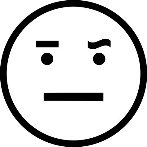 SVG > emotion upset face figure - Free SVG Image & Icon. | SVG Silh