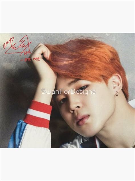 Bts Park Ji Min Poster For Sale By Swanfordesigns Redbubble