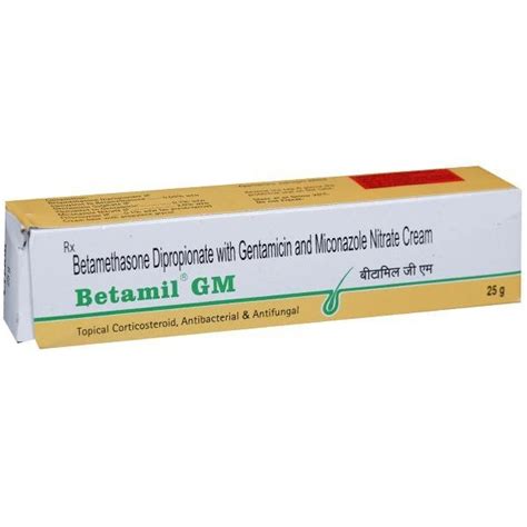 Betamil Gm Betamethasone Gentamicin Miconazole Cream At ₹ 45tube