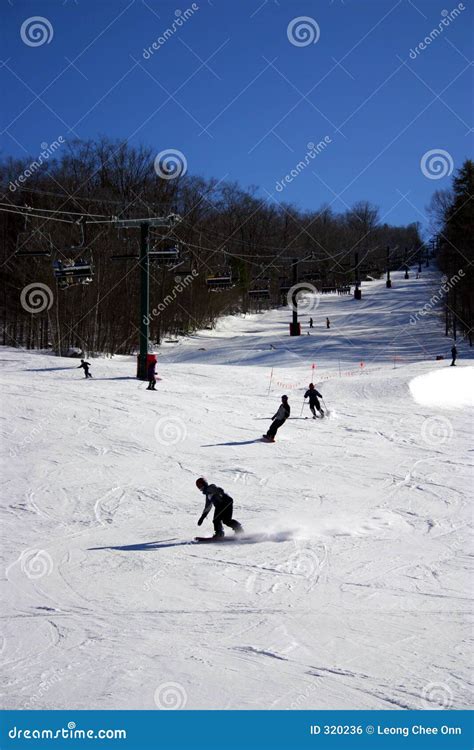 Loon Mountain Ski Resort stock photo. Image of england - 320236