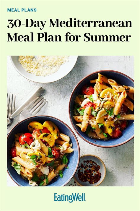 30 Day Mediterranean Meal Plan For Summer Artofit