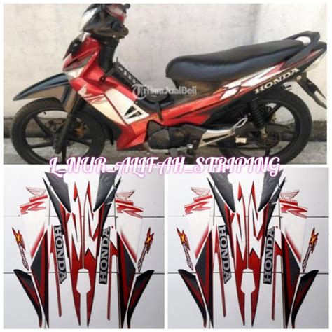 Jual Stiker Sticker Setiker Lis Les Polet Strip Stripping Motor HONDA