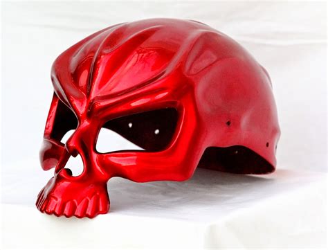 Luusama Motorcycle And Helmet Blog News: Masei 459 Skull Face Harley Davidson Chopper Helmet