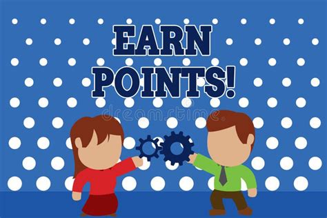 Text Sign Showing Earn Points Conceptual Photo Collecting Big Scores