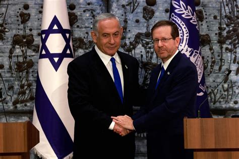 Isra L Nouveau Premier Ministre Benjamin Netanyahu Officiellement