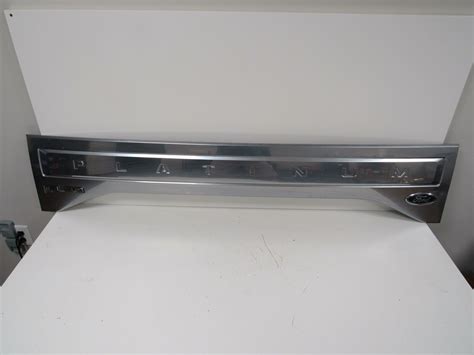 2015 2016 2017 Ford F150 Platinum Tail Gate Trim Panel Oem A49