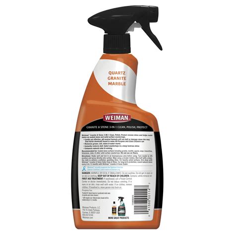 Granite And Stone 3 In 1 Clean Polish And Protect Weiman