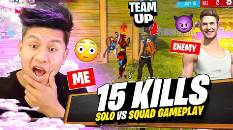 15 Kills Solo Vs Squad Gameplay In Pro Lobby With New Elite Pass Bundle