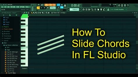 How To Slide Chords In Fl Studio Youtube