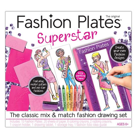 Fashion Plates Design Set | Showbags