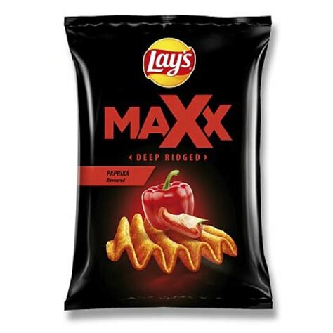 Lays Maxx zemiakové lupienky paprika 55 g Activa