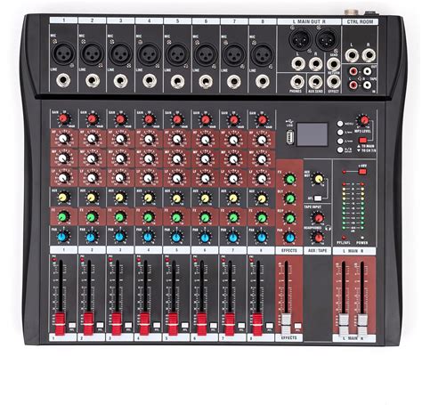 Consola De Mezcla Multifuncional De Canales Bluetooth Live Studio