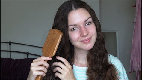 Asmr Hair Brushing W Spray Sounds Youtube