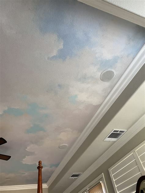 How To Paint Realistic Clouds On Ceiling Shelly Lighting