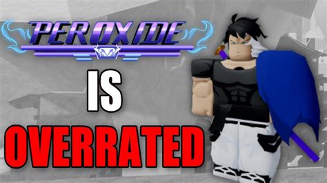 Peroxide Is NOT The Best Bleach Game On Roblox YouTube