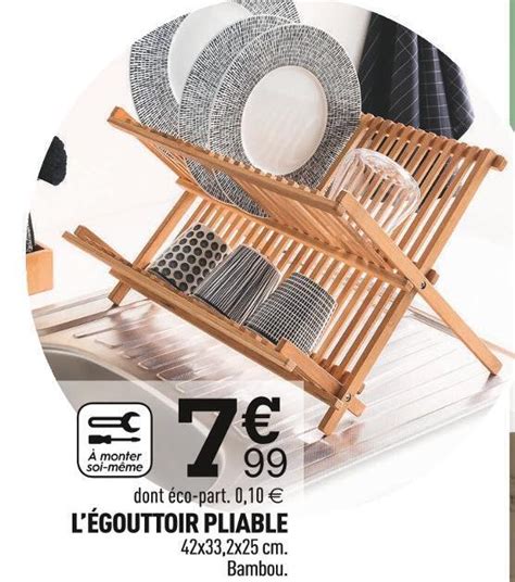 Promo Légouttoir pliable chez Centrakor