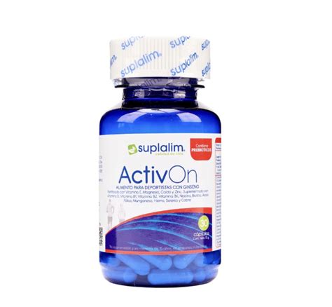 Activ On Adultos 30 Cápsulas Multivitamínicas Suplalim Agro Newen