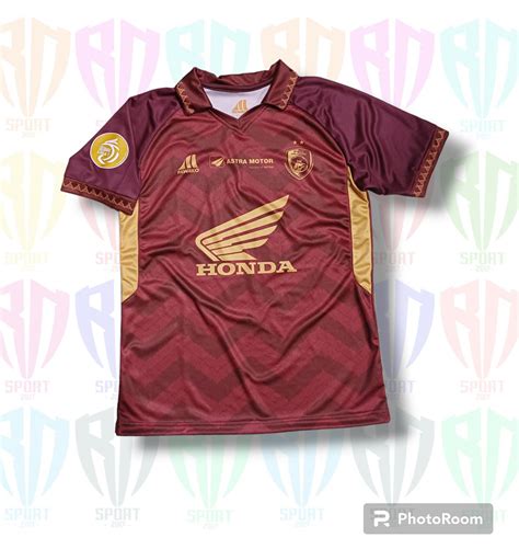 Jersey Terbaru Full Printing Home Kerah Psm Makassar Champions