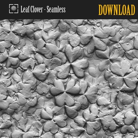 Artstation Leaf Clover Tiling Alpha Free Download