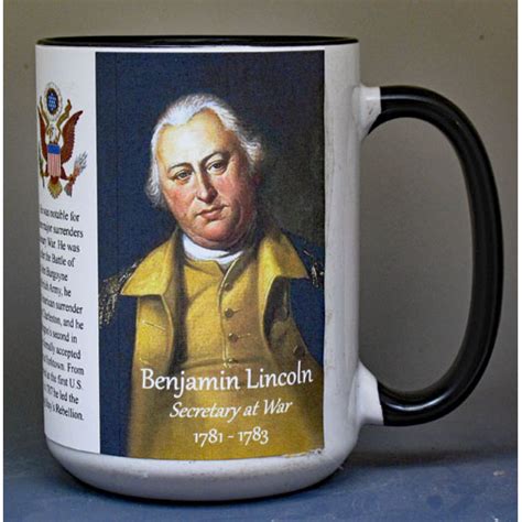 01- Secretary at War Benjamin Lincoln - HistoryMugs.us