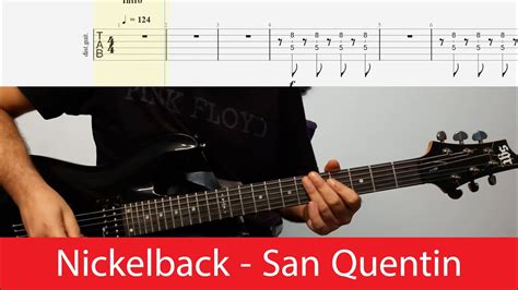 Nickelback San Quentin Guitar Cover With Tabs Drop C YouTube