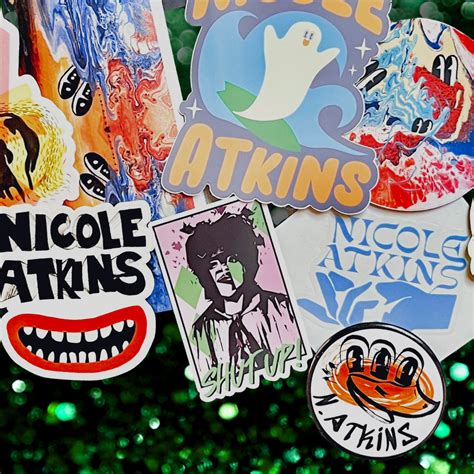 Giant Deluxe Sticker Pack Nicole Atkins Store