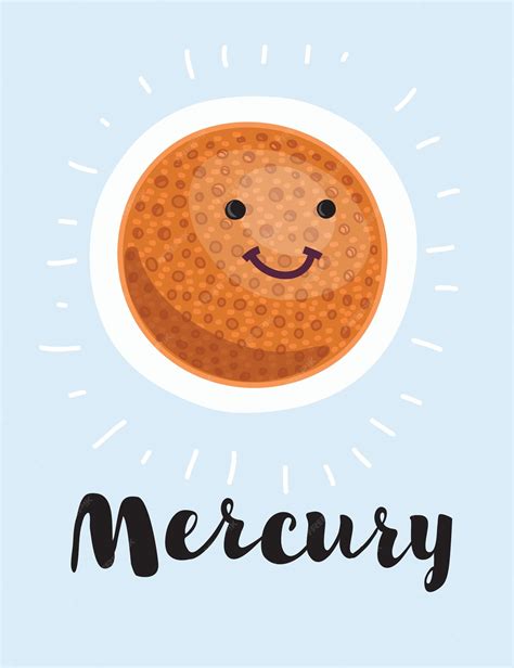 Kawaii Mercury Planet