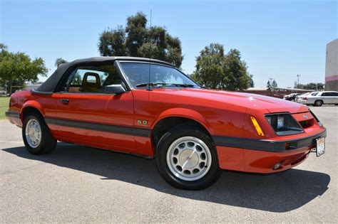 38k Mile 1986 Ford Mustang GT 5 0 Convertible For Sale On BaT Auctions