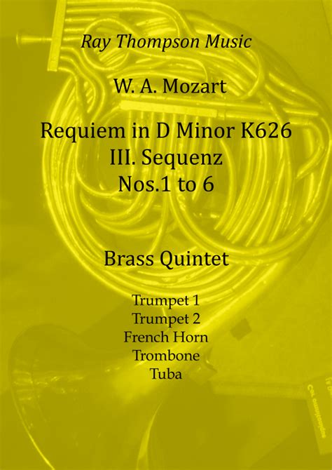 Mozart Requiem In D Minor K Iii Sequenz Complete Nos