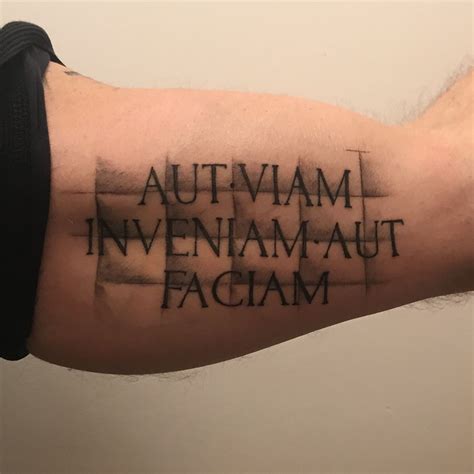 Aut Inveniam Viam Aut Faciam Tattoo Printable Calendars AT A GLANCE