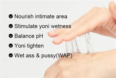 Private Label Wap Make It Vagina Wetter And Lubrication Nature Herbs