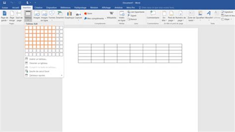 Comment Faire Un Tableau Sur Word Nos Astuces