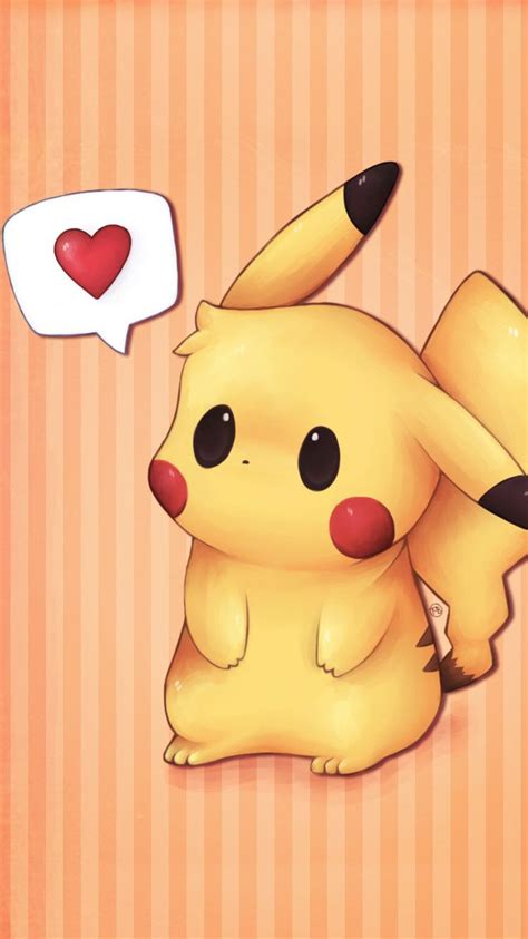 Kawaii Pikachu Wallpapers - Top Free Kawaii Pikachu Backgrounds ...