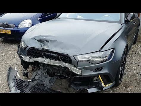 Audi RS6 Crash in Leiden, Netherlands. 🇳🇱😢 - YouTube