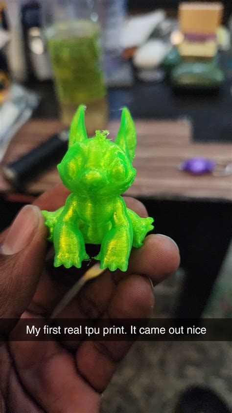 My First Attempt At Tpu It Came Out Well Still Needs Some Fine Tuning R 3dprinting