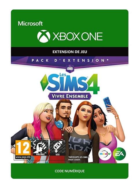 Code De Téléchargement Extension Dlc The Sims 4 Get Together Xbox One Code De Téléchargement