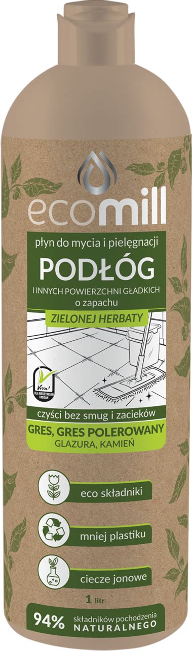 MILL płyn do podłóg Zielona Herbata 1 L Drogeria Rossmann pl