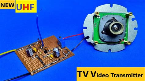 How To Make Video Transmitter Uhf Tv Transmitter Youtube