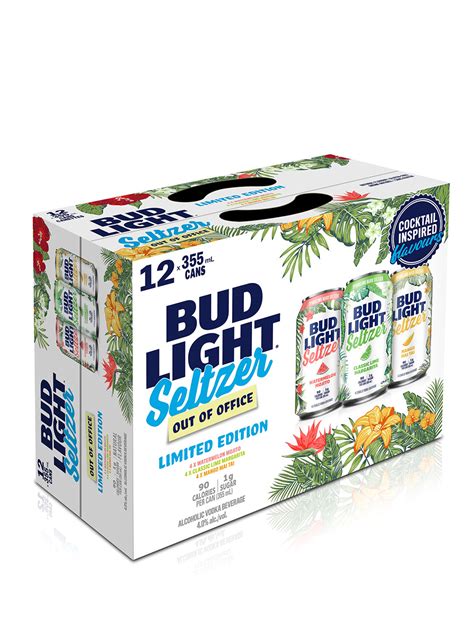 Bud Light Seltzer Out Of Office Mixer 12 Cans Coolers Parkside Liquor Beer And Wine