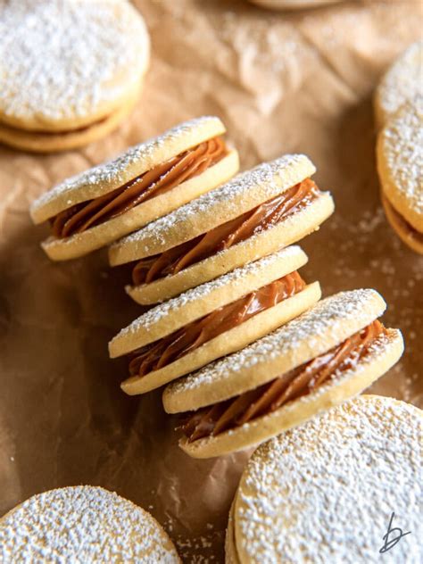 Dulce De Leche Sandwich Cookies Alfajores If You Give A Blonde A