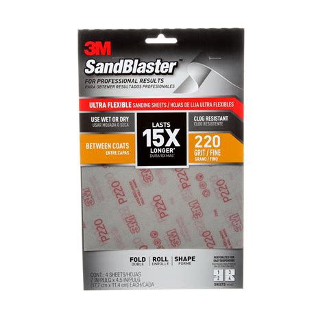 Best 3M P220 Sandpaper Sheets - Life Maker