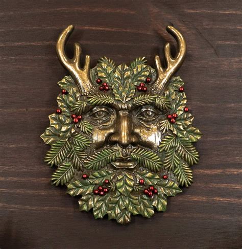 Ebros Greenman Horned God Four Seasons Of The Year Set Winter Spring S Ebros T